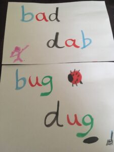 letter sounds rhyming game