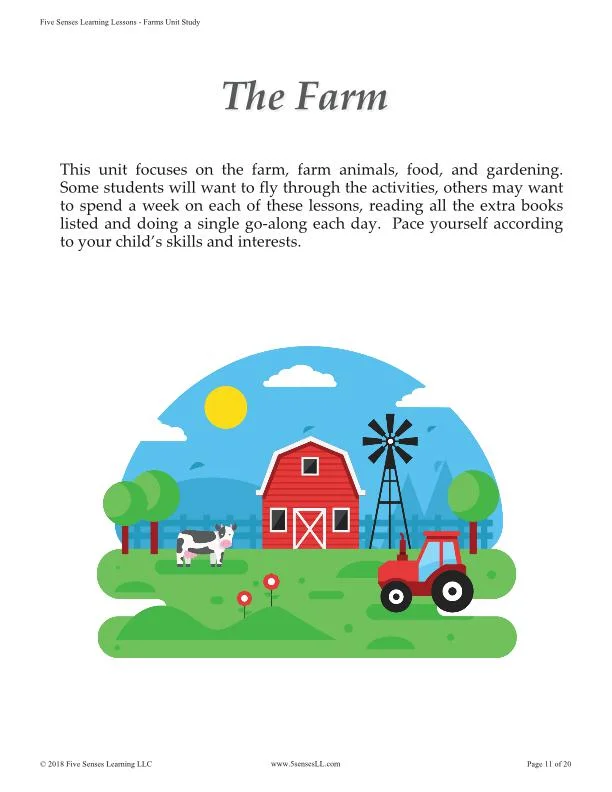 Farms Unit Study - Image 3