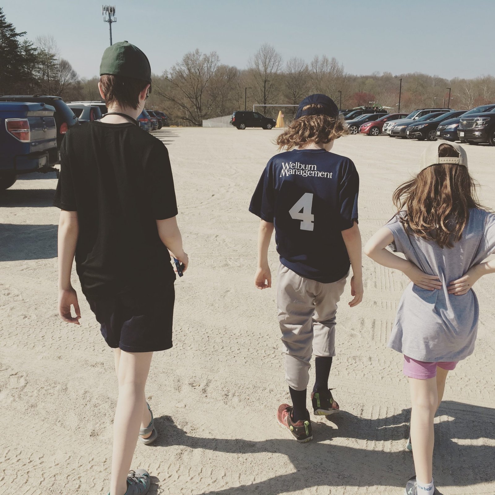 My three kids, Pixie, Wild One and The Queen.