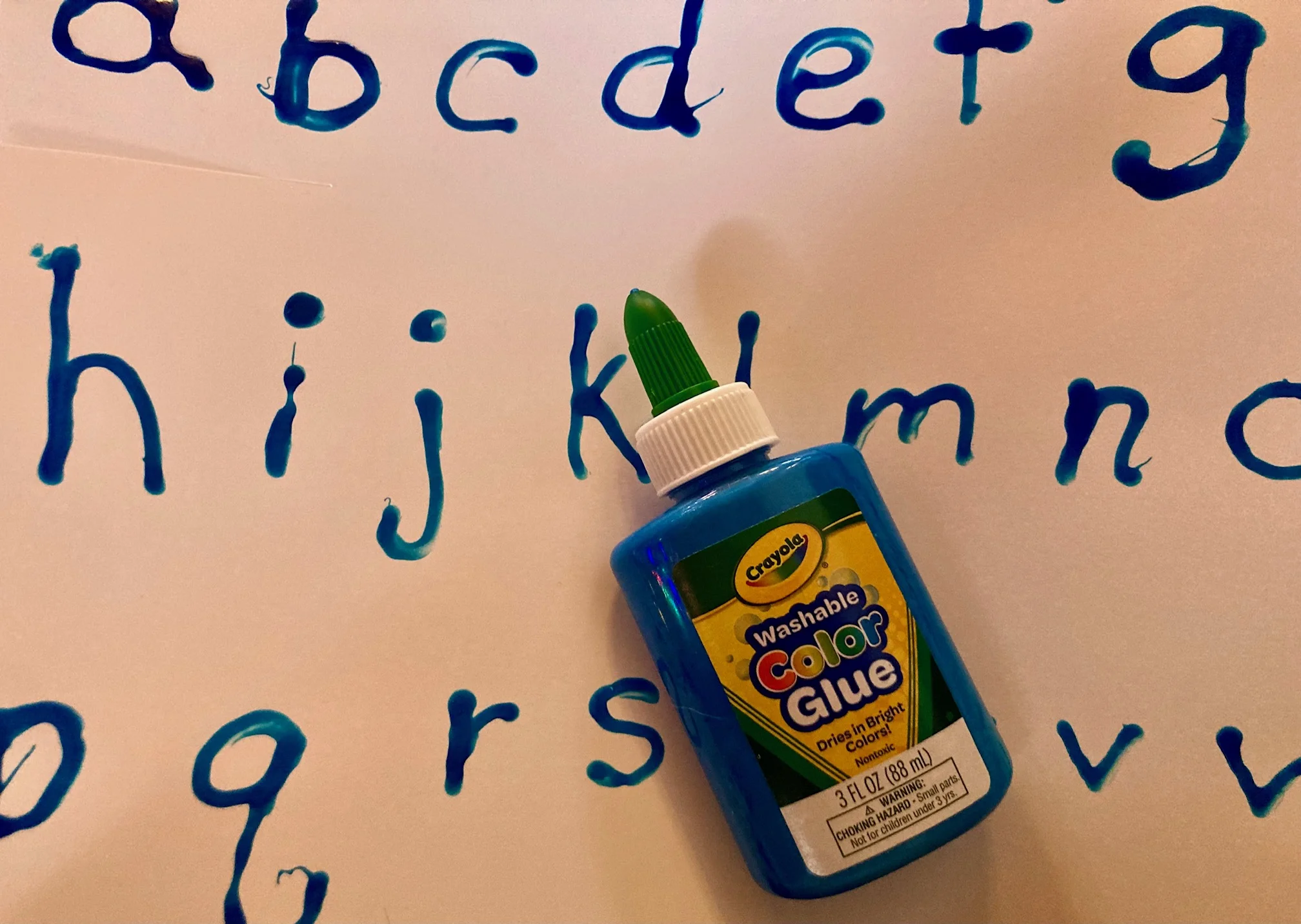 Homemade Multi-sensory Letters